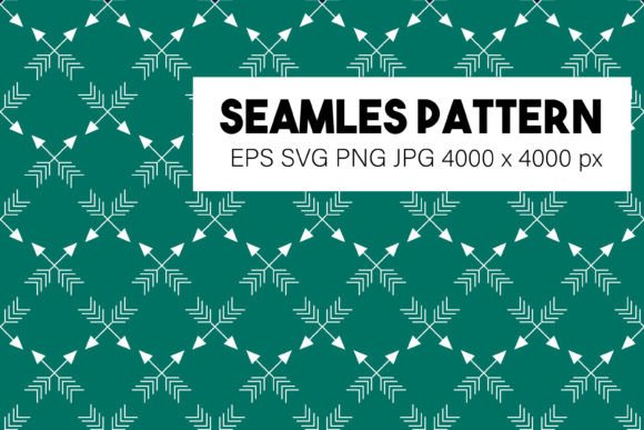 Christmas Nordic Pattern with Arrows for Patterns