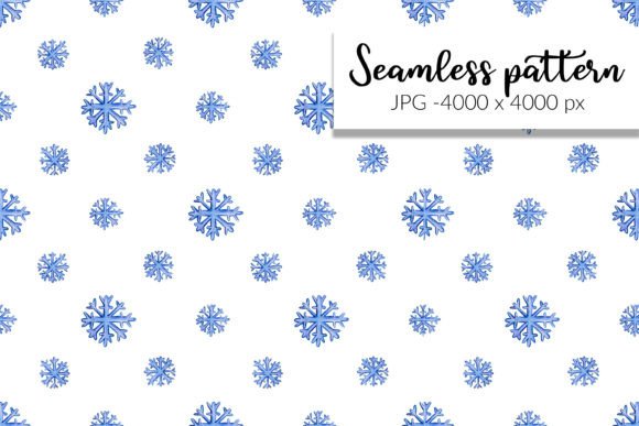 Christmas Pattern with Snowflak: Elevating Holiday Patterns for Branding