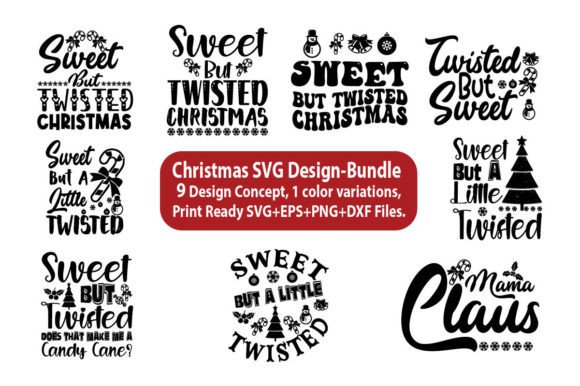 Christmas Svg Design-bundle for T-Shirt Designs and Blog Graphics
