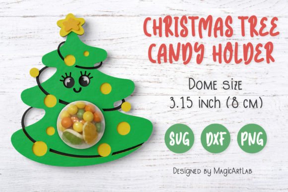 Christmas Tree Candy Dome Holder Review for Crafts