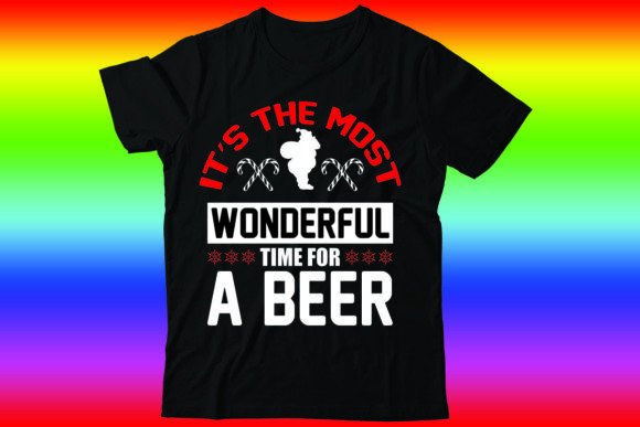 It's the Most Wonderful Time for a Beer: T-Shirt Designs & Blog Graphics