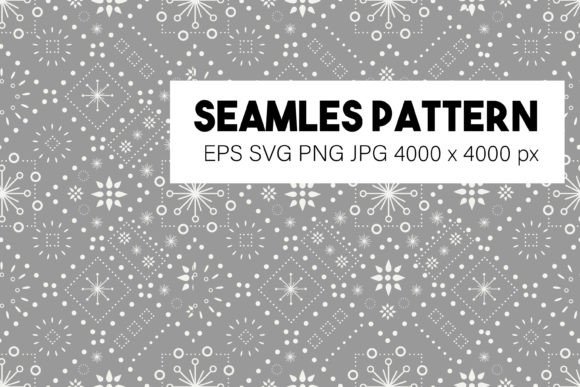 Ornamental Christmas Pattern for Modern Blog Graphics and Patterns