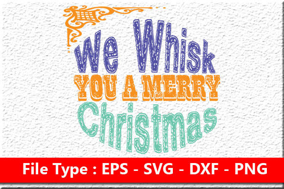 Potholder Svg Design, We Whisk You a Merry Christmas Crafts