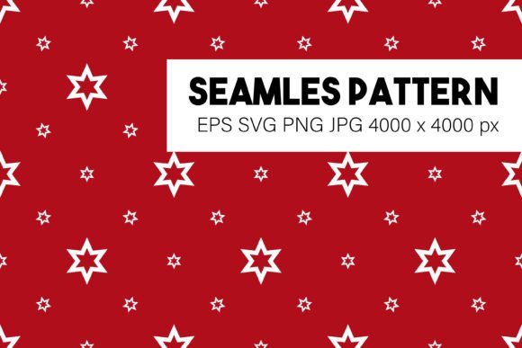 Red Christmas Stars Pattern: A Seller's Review for Holiday Collections