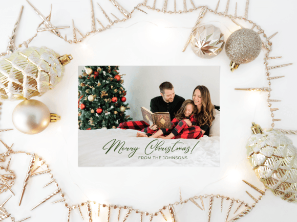 Reviewing Photo Christmas Card Template Canva for Seasonal Campaigns
