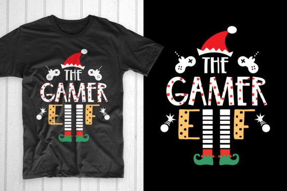The Gamer Elf Christmas ELF T Shirt Review